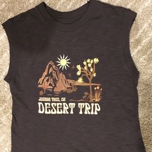 Free People Desert Trip Cropped Tee XS